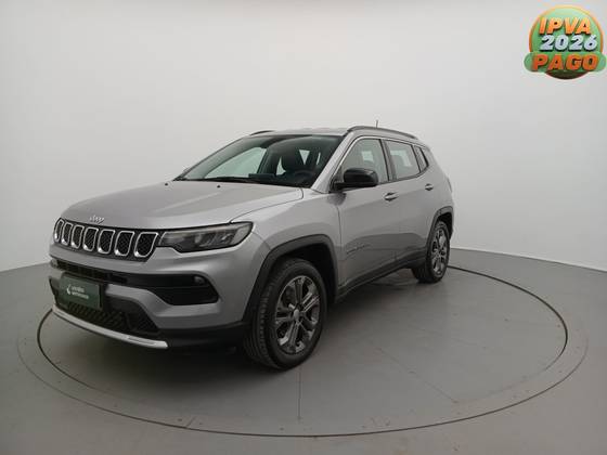 JEEP COMPASS 1.3 T270 TURBO FLEX LONGITUDE AT6